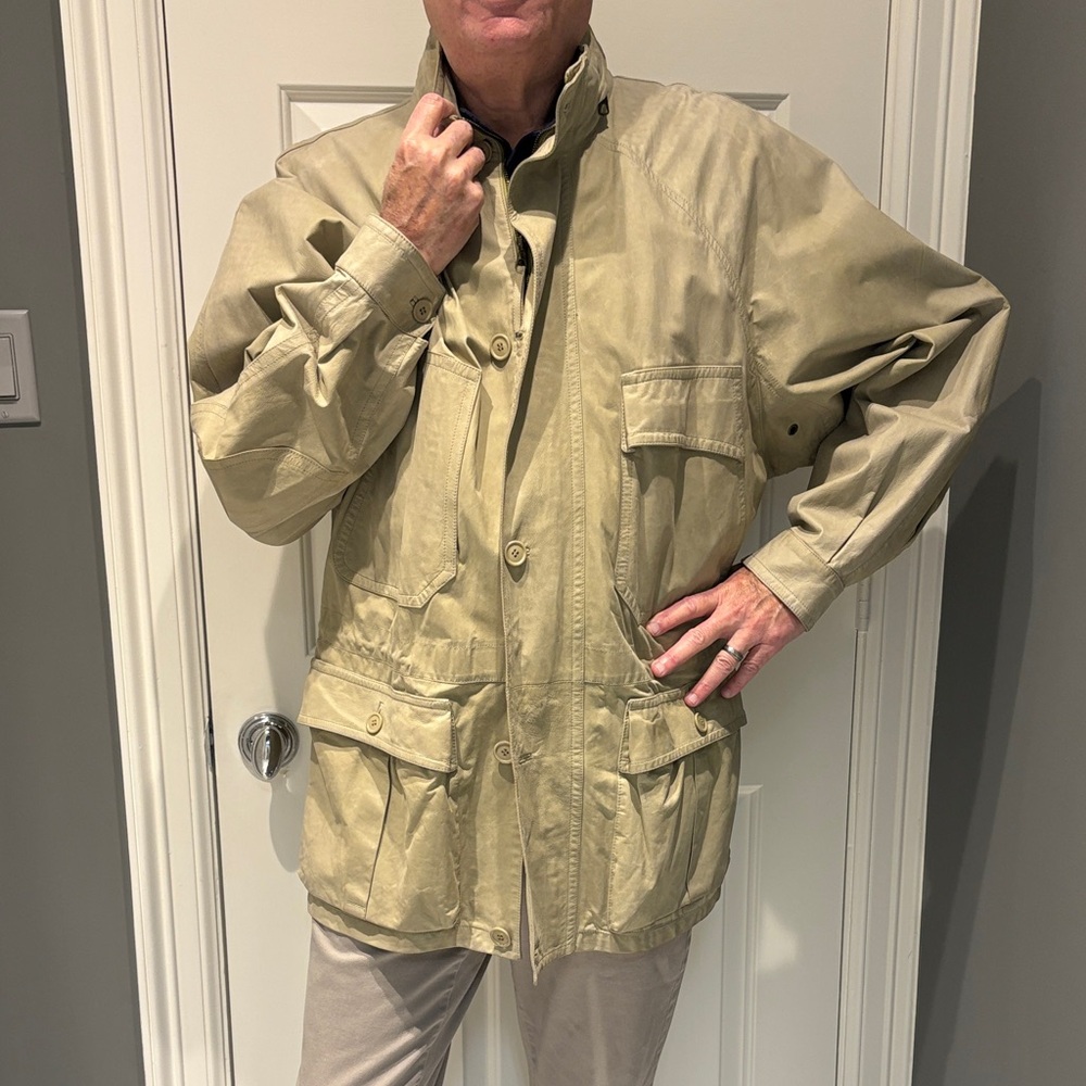 Men's Nubuck Sage Fieldjacket